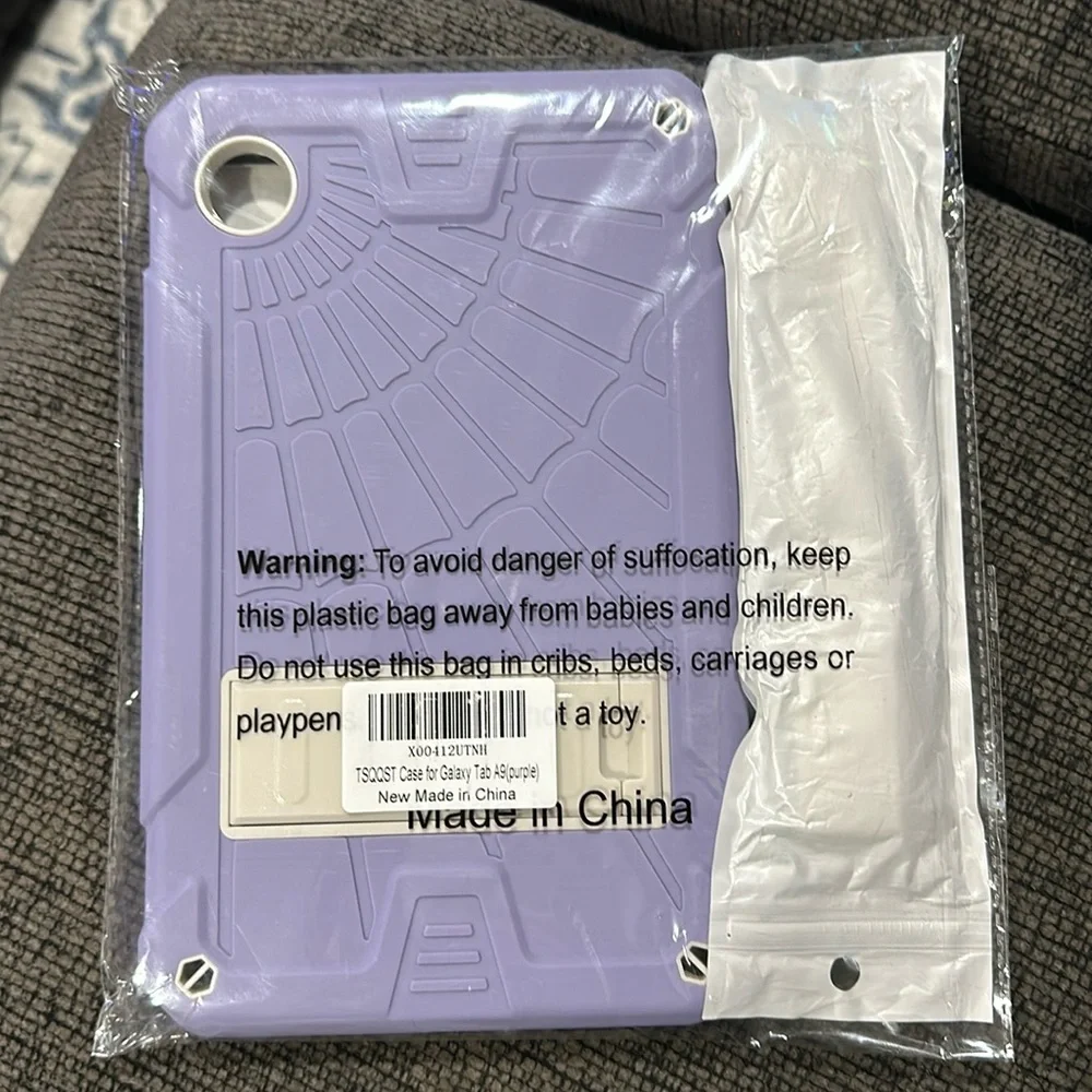 NWT purple case for galaxy tablet a9